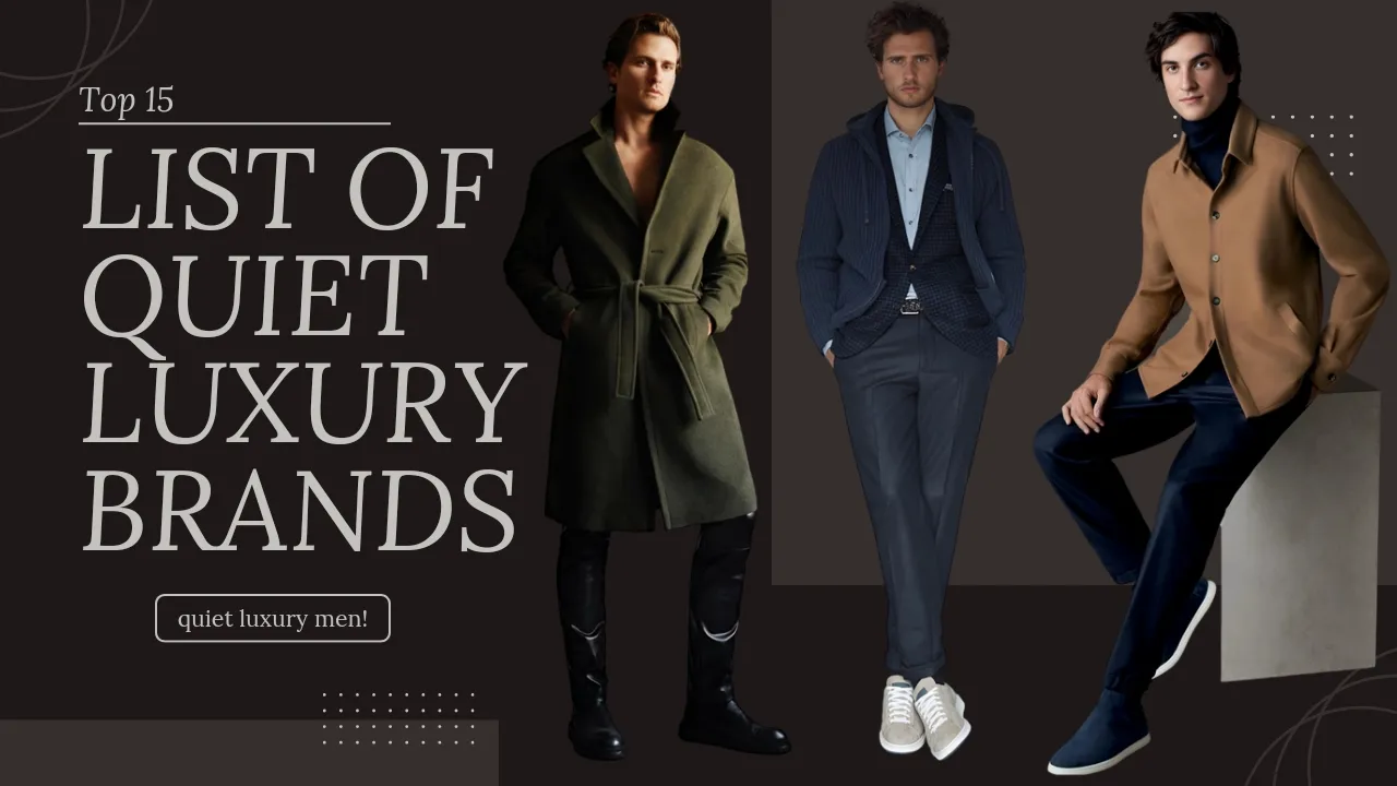 15 best quiet luxury brands for men in 2023