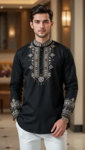 long sleeve shirt for mens | 40+ thread embroidery artificial intelligence graphic design