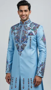 Indian Groom Sherwani Indo Western Suits |Top 20 Free Embroidery Patterns AI Design Generator